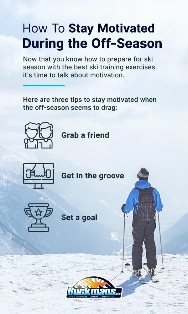 how to stay motivated during the skiing off-season