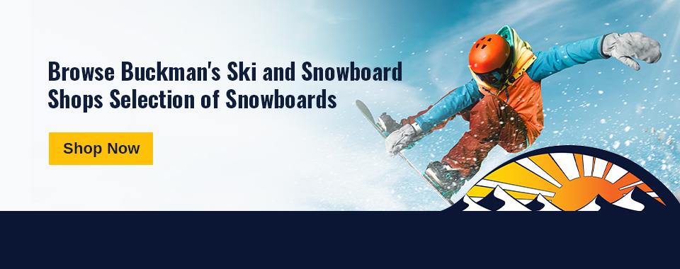 shop Buckman's selection of snowboards