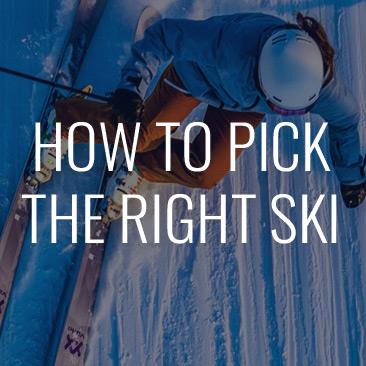 Hoe to pick the Right Ski