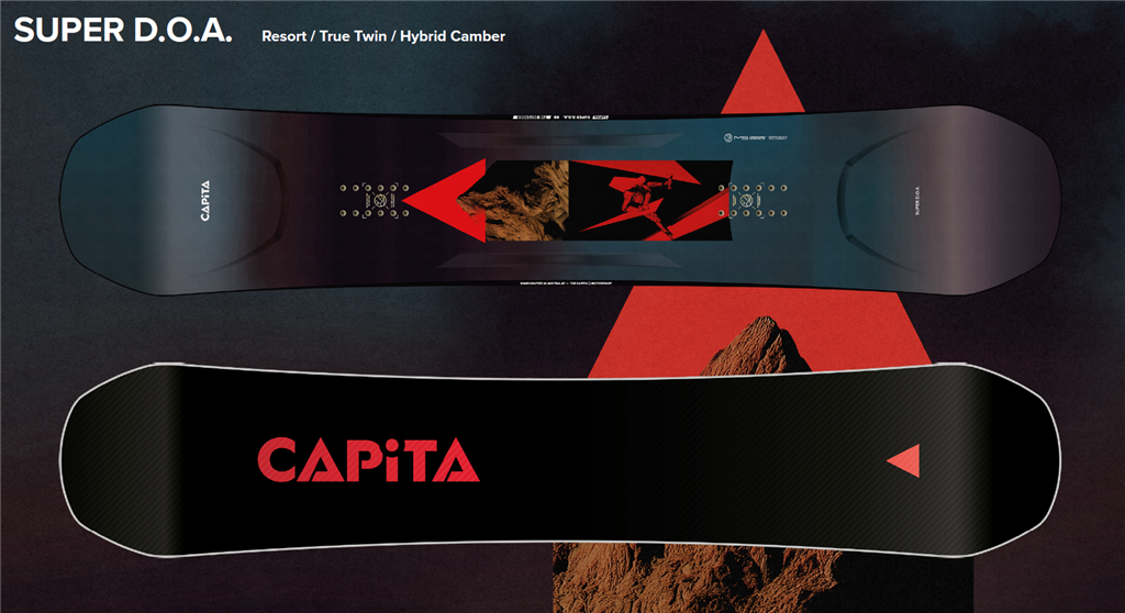 CAPiTA snowboard edge construction