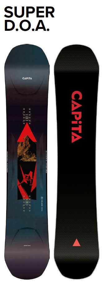 2027 CAPiTA Super D.O.A. snowboard graphic