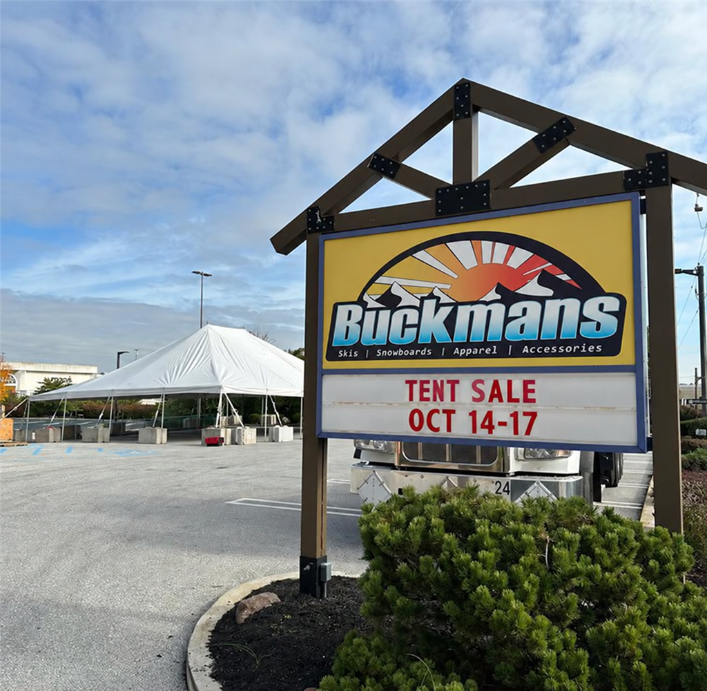 Buckman's October Tent Sale Oct 14-17