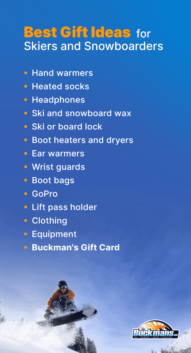 Best Gift Ideas for Snowboarding and Skiing