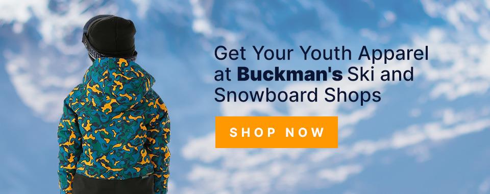 Get Youth Apparel at Buckmans for Ski Season