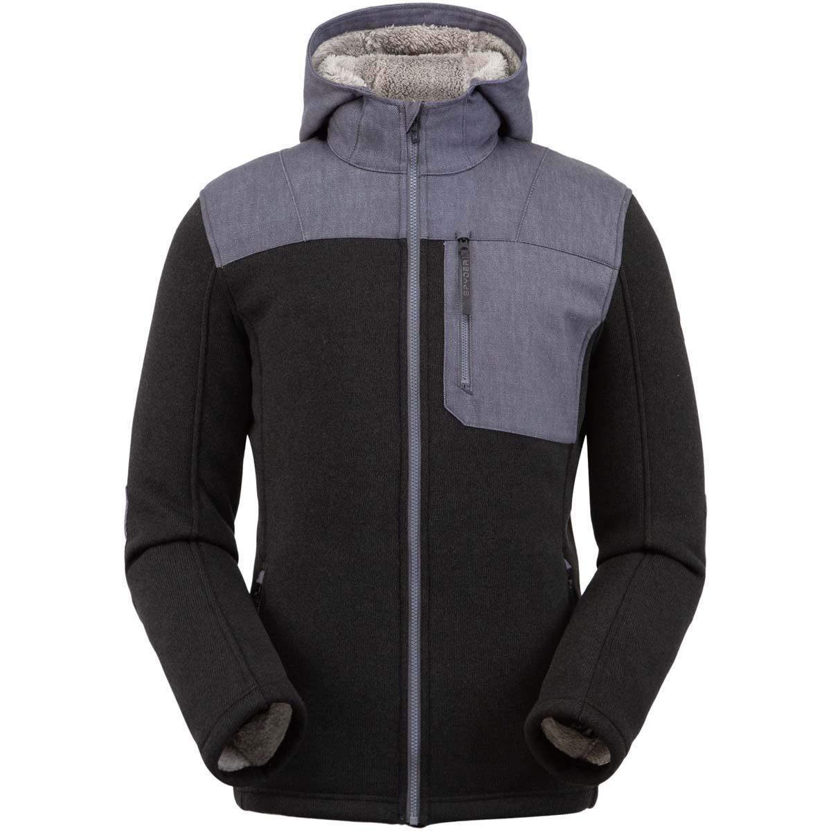 spyder men's fleece jacket