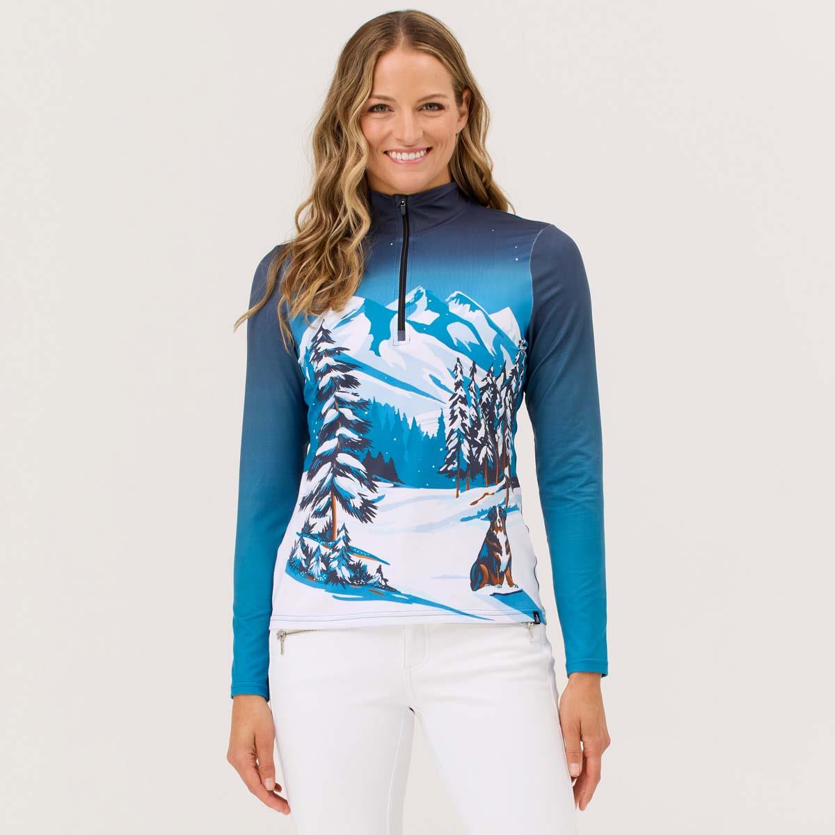 THE MOUNTAIN AND THEWAVE スキーウェア 8/S Krimson Klover Snow Hounds Top - Women's - 2026 model