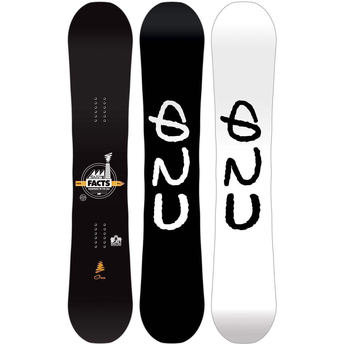 Gnu Facts Snowboard - Men's