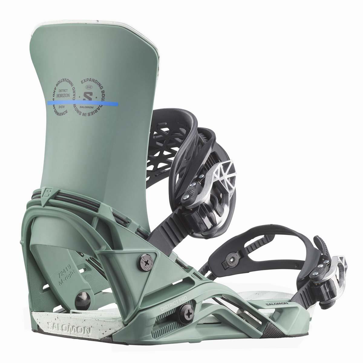 Salomon District Pro Snowboard Bindings - Men's
