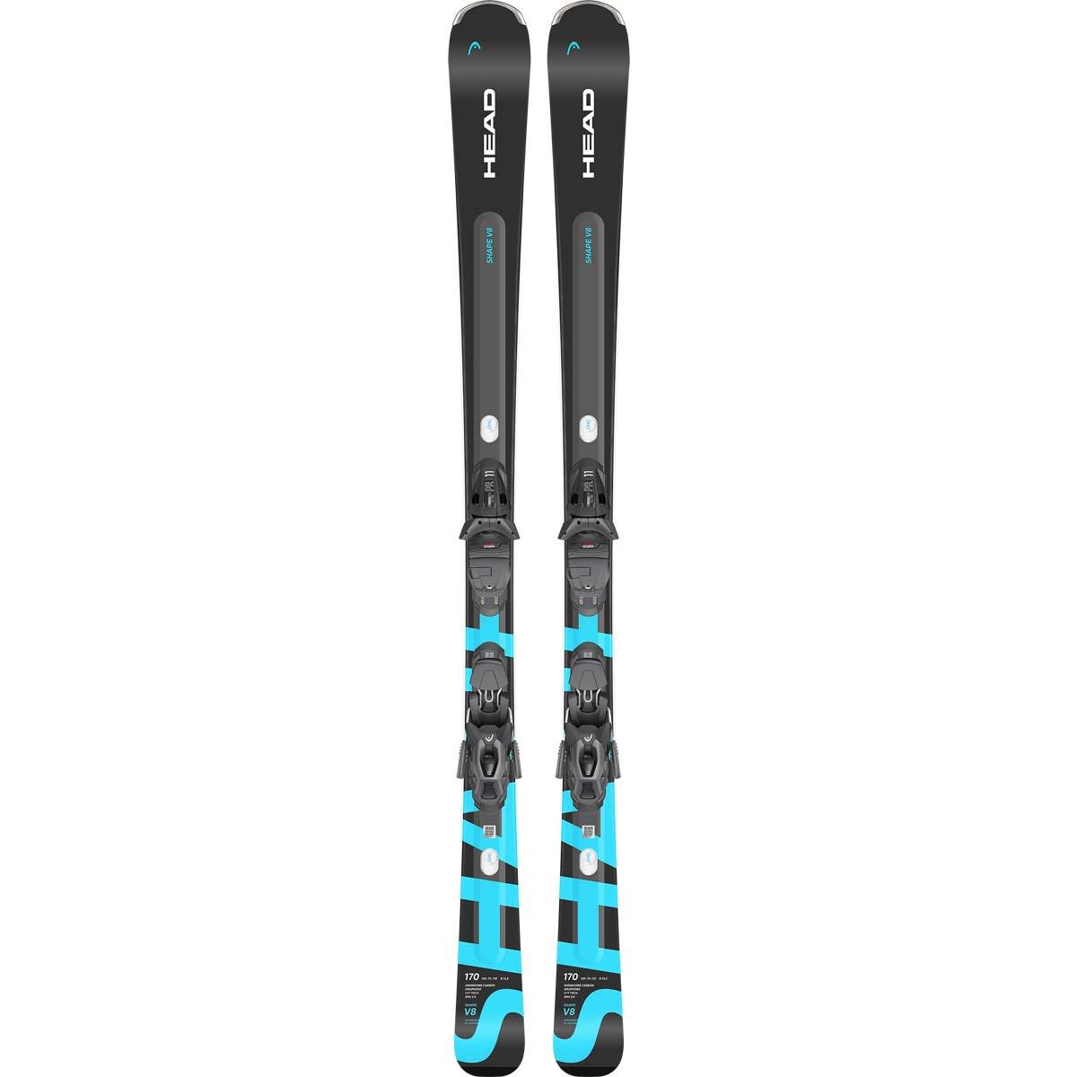 Head Shape E-V8 + PR 11 GW Skis - Men's