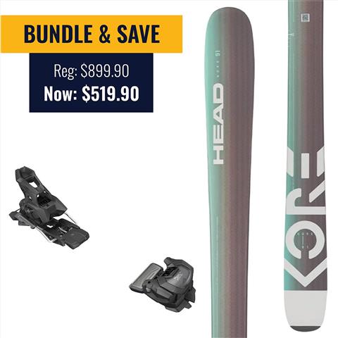 Head Kore 91 W + Tyrolia Attack 11 GW Bundle - Women's