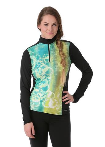 Hot Chillys MTF Sublimated Print Zip-T - Women's