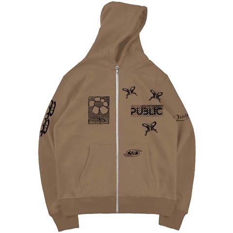 Public Sum Zip Hoodie - Men's