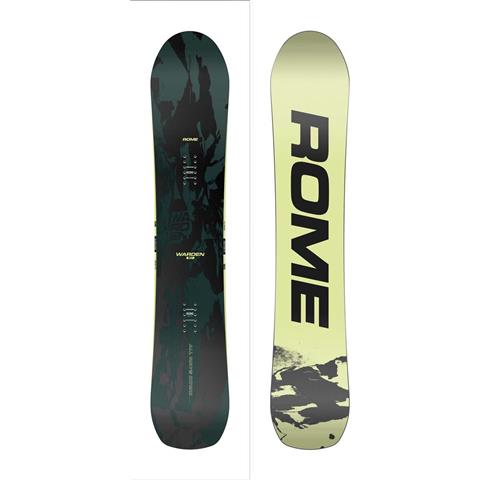 Rome Warden Fusion Camber Snowboard - Men's