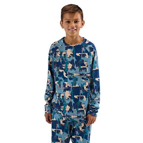 Blackstrap Big Kid's Evolver Base Layer Crewneck - Youth