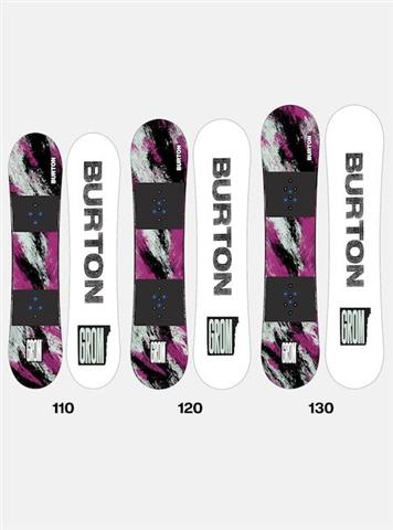 Burton Grom Purple Snowboard - Kid's