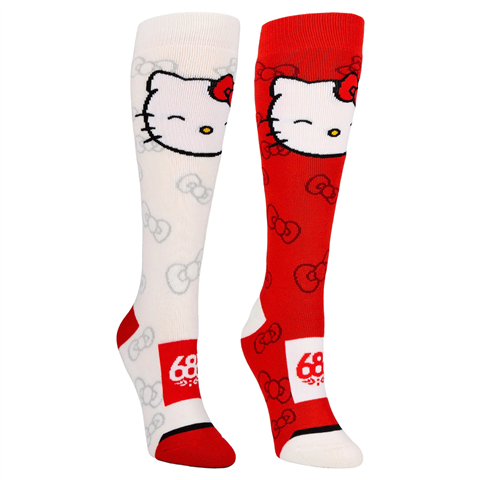 687 Hello Kitty Sock (2-Pack) - Women's