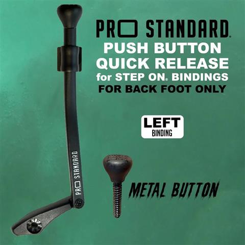 Pro Standard Push Button Quick Release for Step On Bindings
