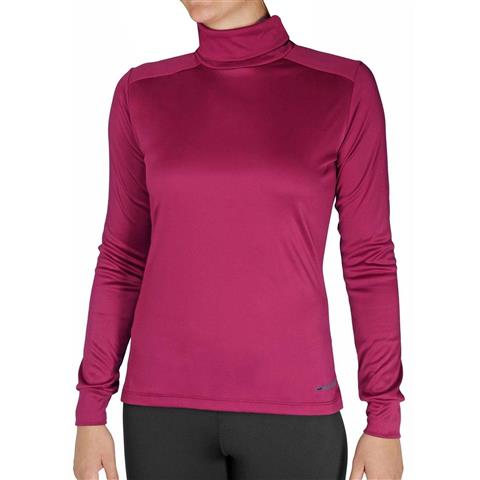 Hot Chillys Peach Solid T-Neck - Women's