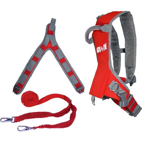 The Static Kids Ski Harness (with 9' static rope)