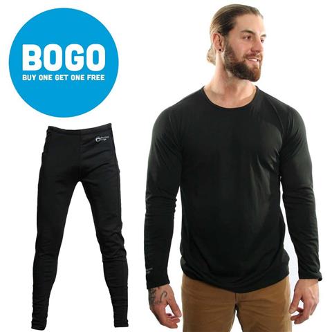 Men's BOGO Essential Baselayer Top & Bottom