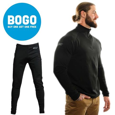 Men's BOGO Polar Stretch Baselayer Top & Bottom