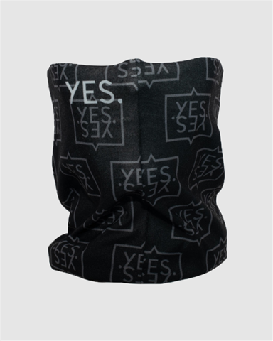 YES Snowboards Neck Warmer Name Block - Men's