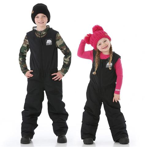 Zemu Everest Insulated Snow Bibs - Youth