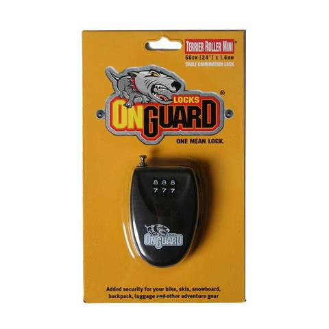 On Guard Terrier Roller Mini - Cable Combination Lock