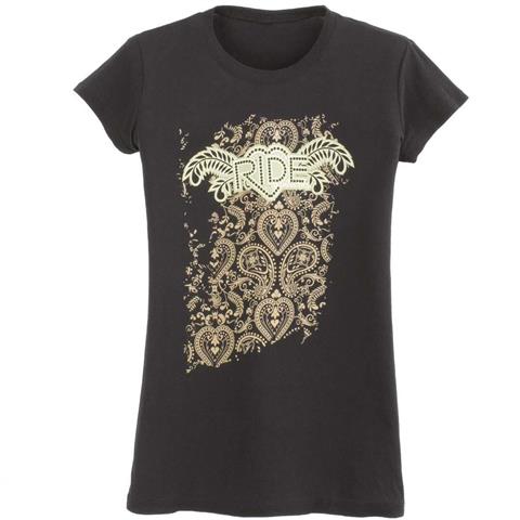 Ride Paisley Heart T-Shirt - Women's
