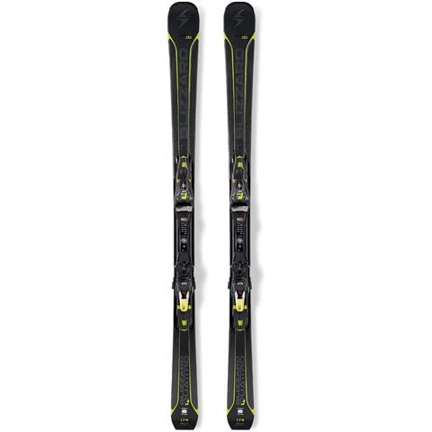 Blizzard Quattro 8.4 Ti Skis with Marker XCELL12 Bindings - Men's