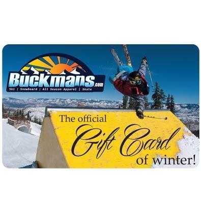 Buckman's Retail Store Gift Card (for use in our retail stores only)
