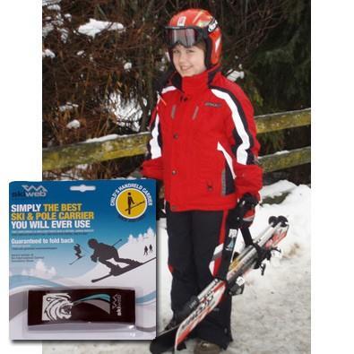 Children's Lion Skiweb Ski & Pole Carrier