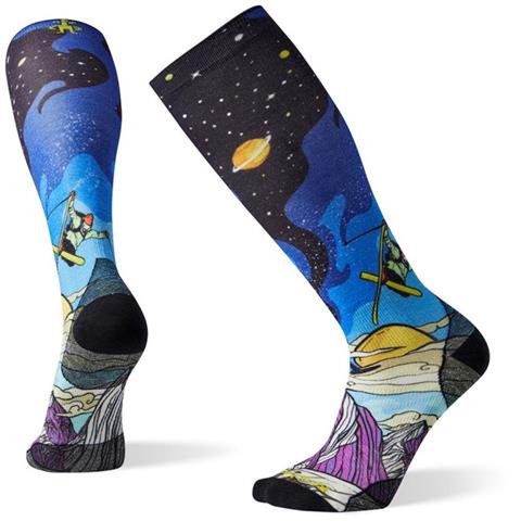 Smartwool PhD Ski Ultra Light Benchetler Print Socks - Men's