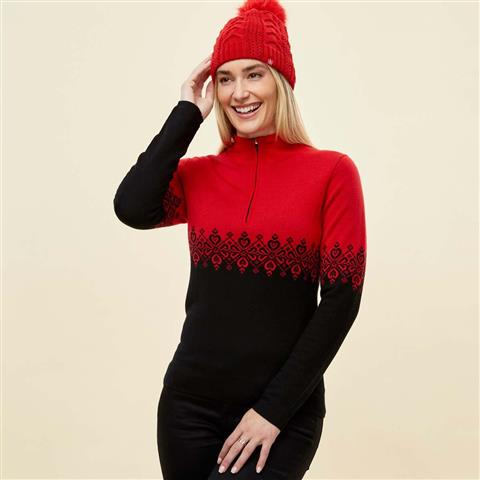 Krimson Klover Verglas 1/4 Zip Base Layer Top Sweater - Women's