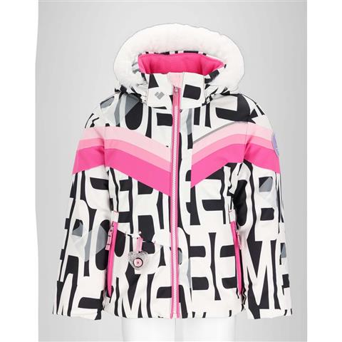 Obermeyer Cara Mia Jacket w/Faux Fu  - Toddler Girl's