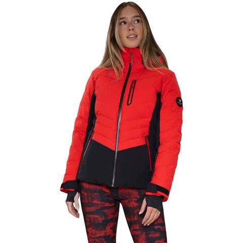 Nils Bright Red Ski Jacket and Pants / Women Winter Clothing Sz