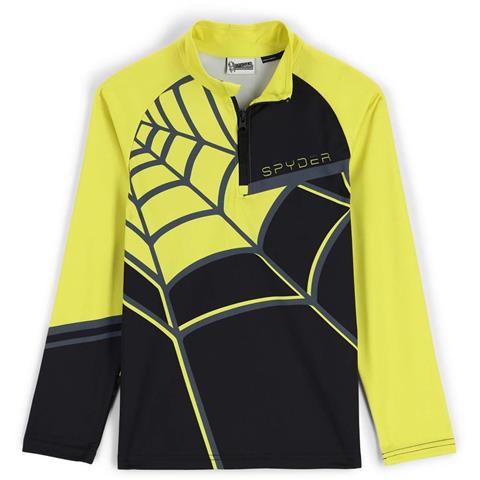 Spyder Web Zip T-Neck - Boy's