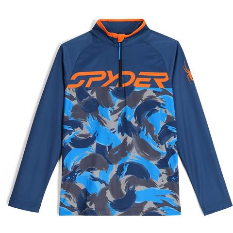 Spyder Camo 1/2 Zip - Little Boy's