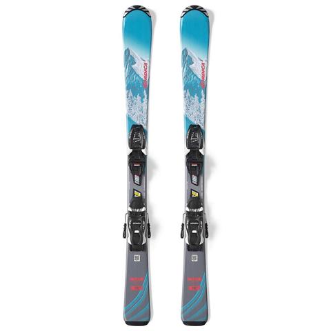 Nordica Team G Skis + 4.5 FDT Bindings - Youth