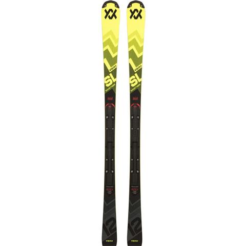 Volkl Racetiger SL R JR w/ Plate Skis - Youth