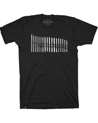 Ski the East Ski Quiver Tee - Unisex