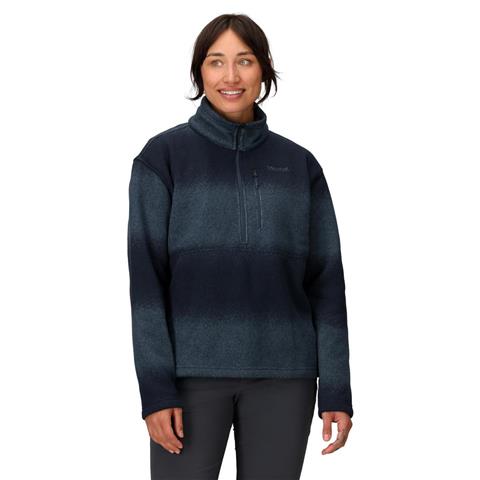 Marmot Heavyweight Drop Line Printed 1/2 Zip - Women&#39;s
