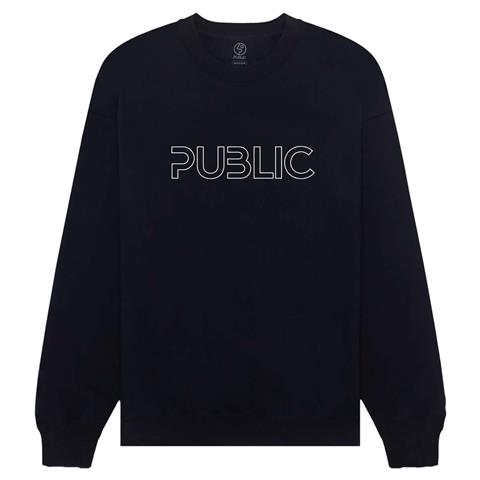Public Snowboards Logo Crewneck - Unisex