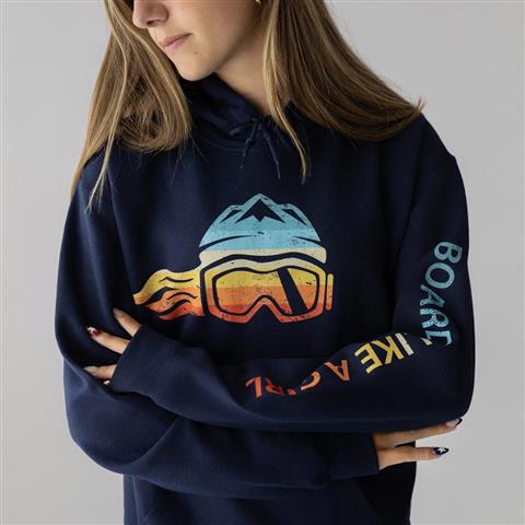 Ski Like A Girl The 1983 Hoodie - Women&#39;s
