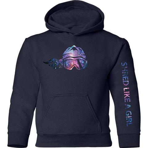 Ski Like A Girl The Galaxy Hoodie - Girl&#39;s