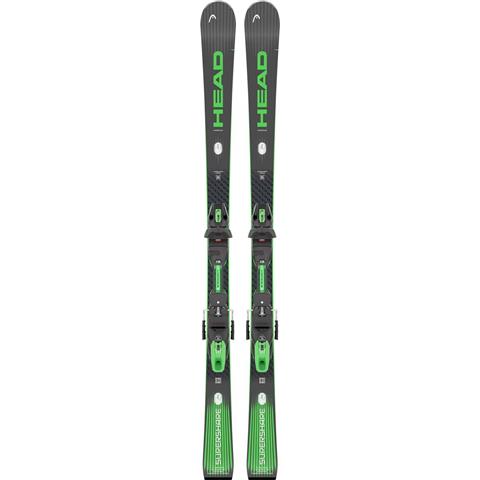 Head Supershape E-Magnum Skis + Tyrolia Protector 11 GW Bindings - Men's