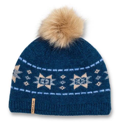 Turtle Fur Lambswool North Star Pom Beanie - Women's