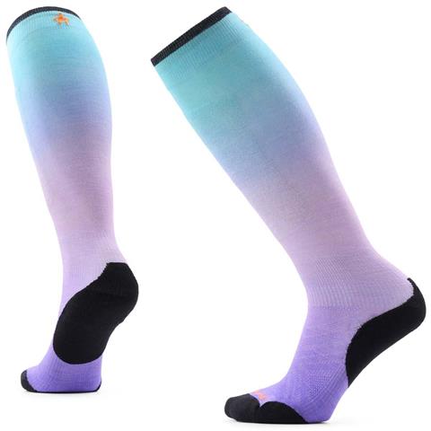 Smartwool Ski Targeted Cushion Ombre Print OTC Socks - Women's