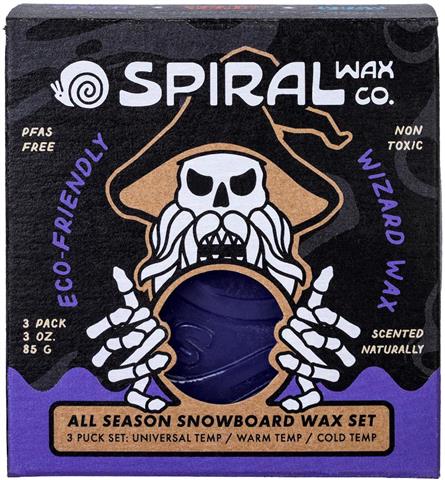 Spiral Wax Wizard Wax 3-Pack - Warm/All/Cold