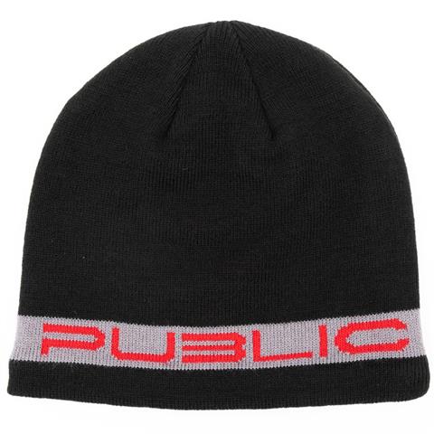 Public Stretch Logo Skully